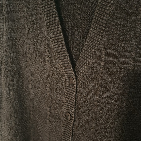 90s Westbound Casuals Brown Argyle Sweater Vest - Picture 6 of 8